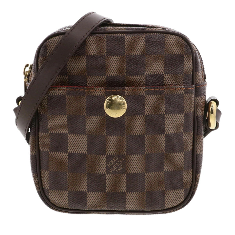 LOUIS VUITTON Rift Shoulder Bag Damier Canvas Brown